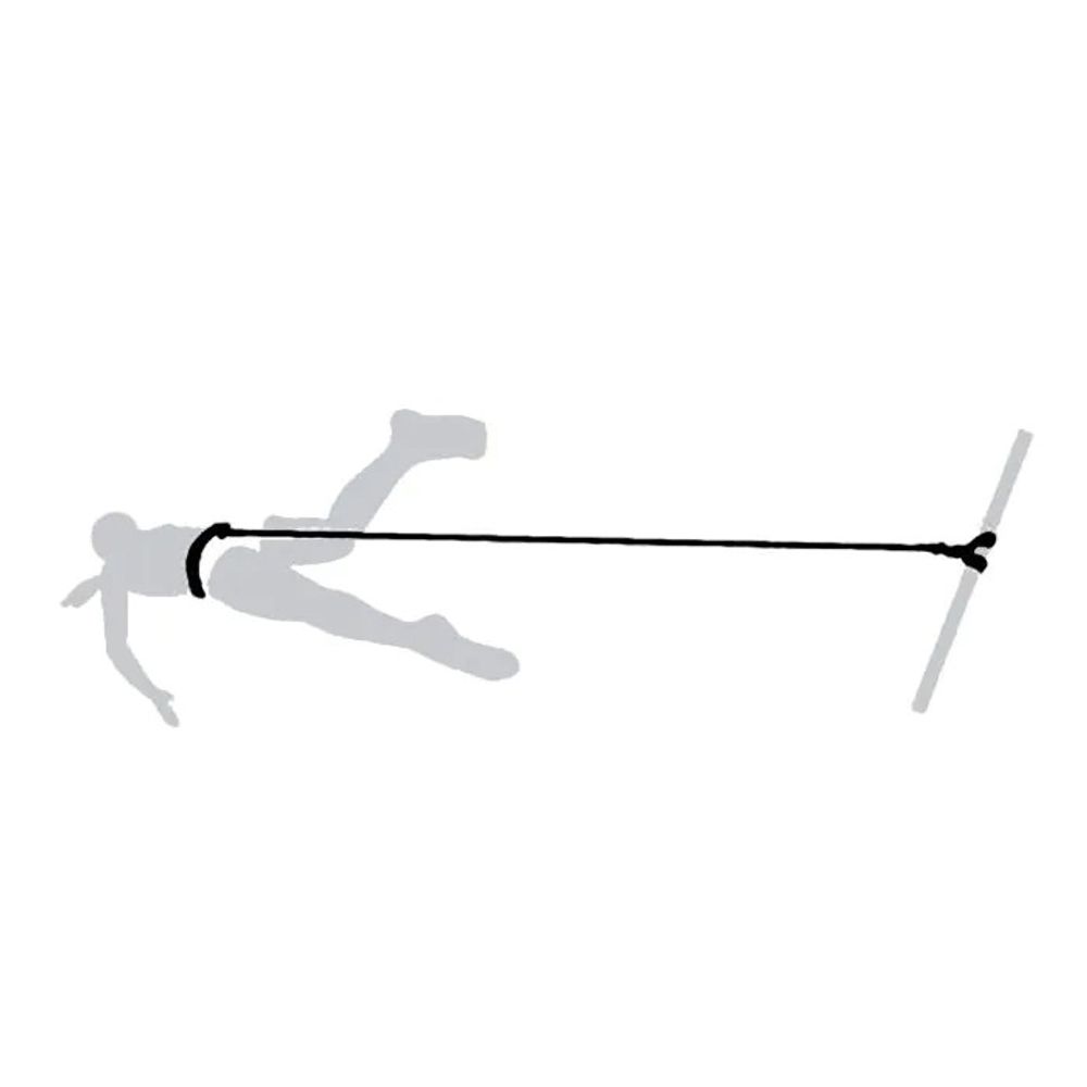Mad Wave Otporna traka za trening Long Safety Cord, Zelena slika 4