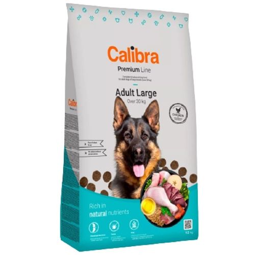Calibra Dog Premium Line Adult Large, hrana za pse 12kg slika 1