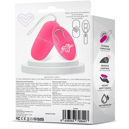 Latetobed Ecopink Egg Vibrator slika 5