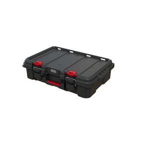 Keter kofer za alat, kapacitet 26,56L, crno/crveni