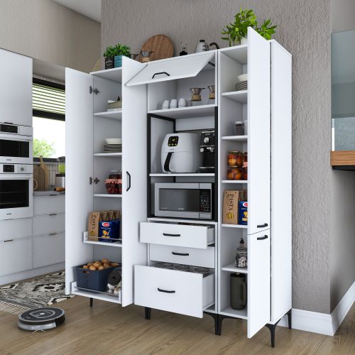 JE144 - 3114 White Multi Purpose Cabinet slika 6