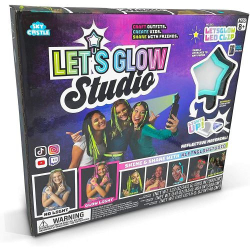 Let's Glow Studio LED svetlo sa dodacima za telefon slika 1