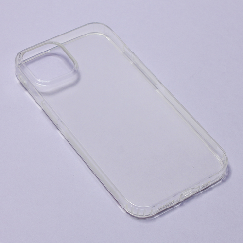 Torbica silikonska Ultra Thin with pluggy za iPhone 14 6.1 transparent slika 1