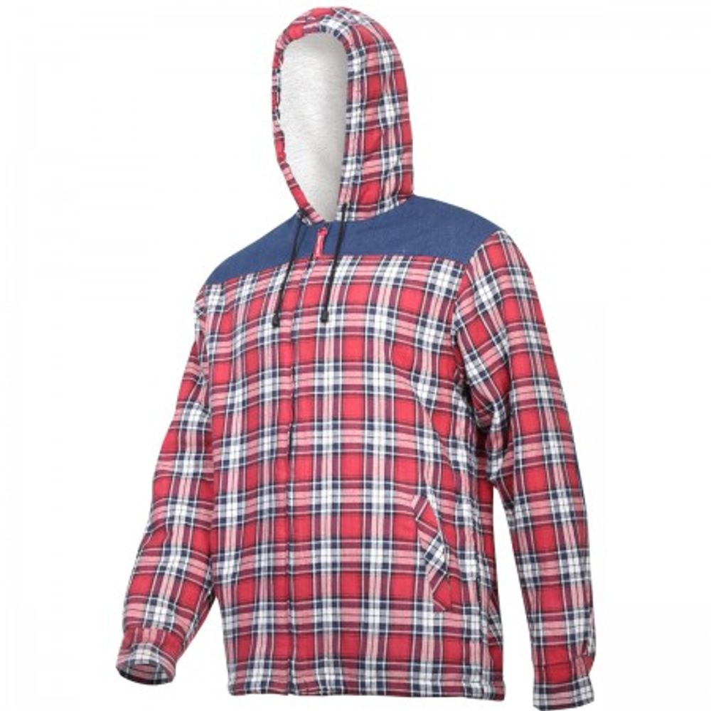 KOŠULJA FLANEL  CRVENO-PLAVA XL  L4180704 slika 1
