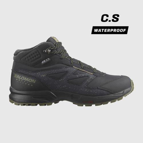 Dječje Tenisice Salomon Outway Mid Cswp Black/Green slika 1