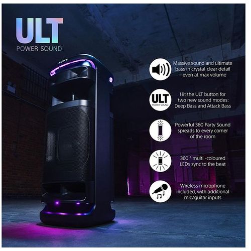 SONY ULT TOWER 10 Ultimate Bluetooth Party zvučnik sa ULT POWER ZVUKOM slika 2