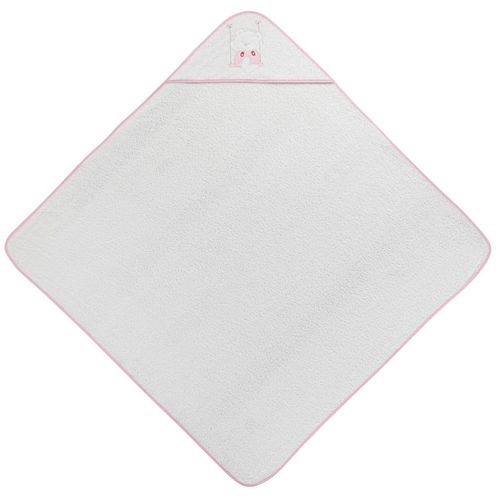 Interbaby ručnik Medvjedić 100x100 white/pink + lampa oblak  slika 3