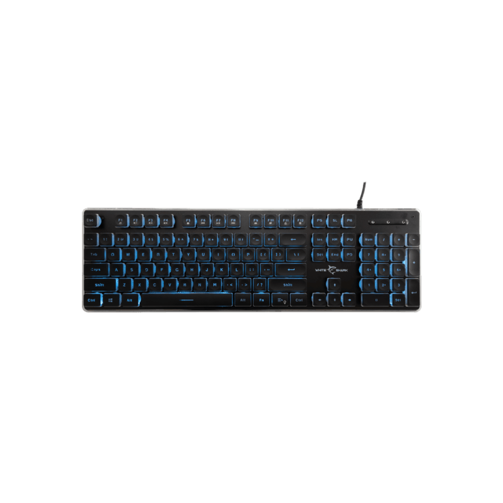 WHITE SHARK Tastatura GK-003141 TACHI / US, crna slika 1