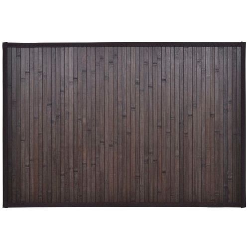 242114 Bamboo Bath Mat 60 x 90 cm Dark Brown slika 13