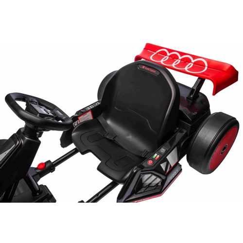 Licencirani Go-Kart na akumulator Audi DRIFT - crveni slika 8