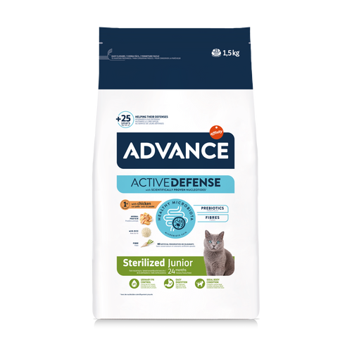 Advance Cat Junior Sterilized 1500g slika 1