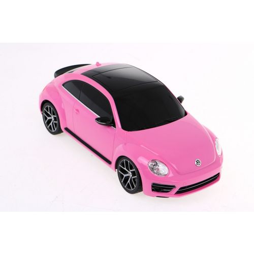 Licencirani auto na daljinsko upravljanje  Volkswagen Beetle 1:14 RASTAR- roza slika 6