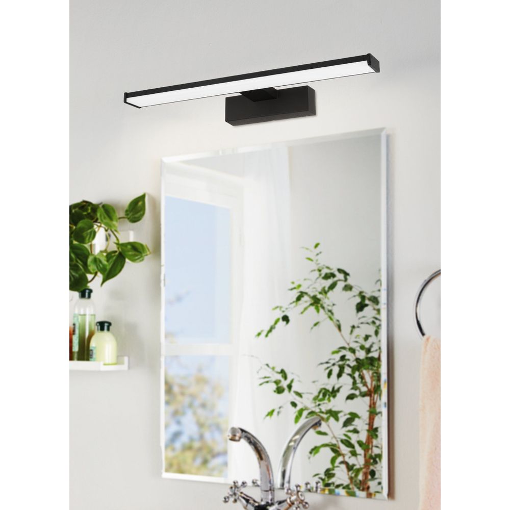 Eglo Pandella 1 zidna/1, led, 7,4w, 900lm, d 400, ip44, crna/bijela/aluminij  slika 2