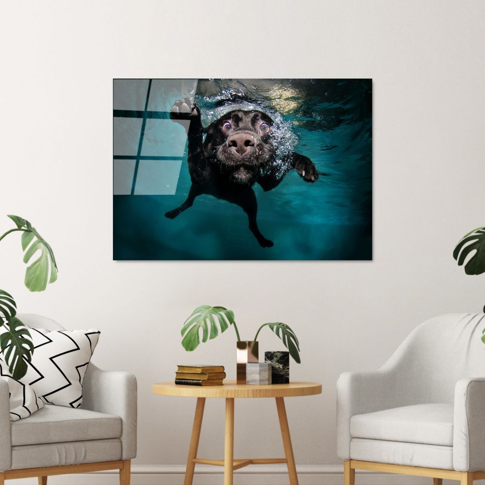 Dekorativna Slika na Kaljenom Staklu UV-166, 70 x 100 cm, Višebojna slika 1