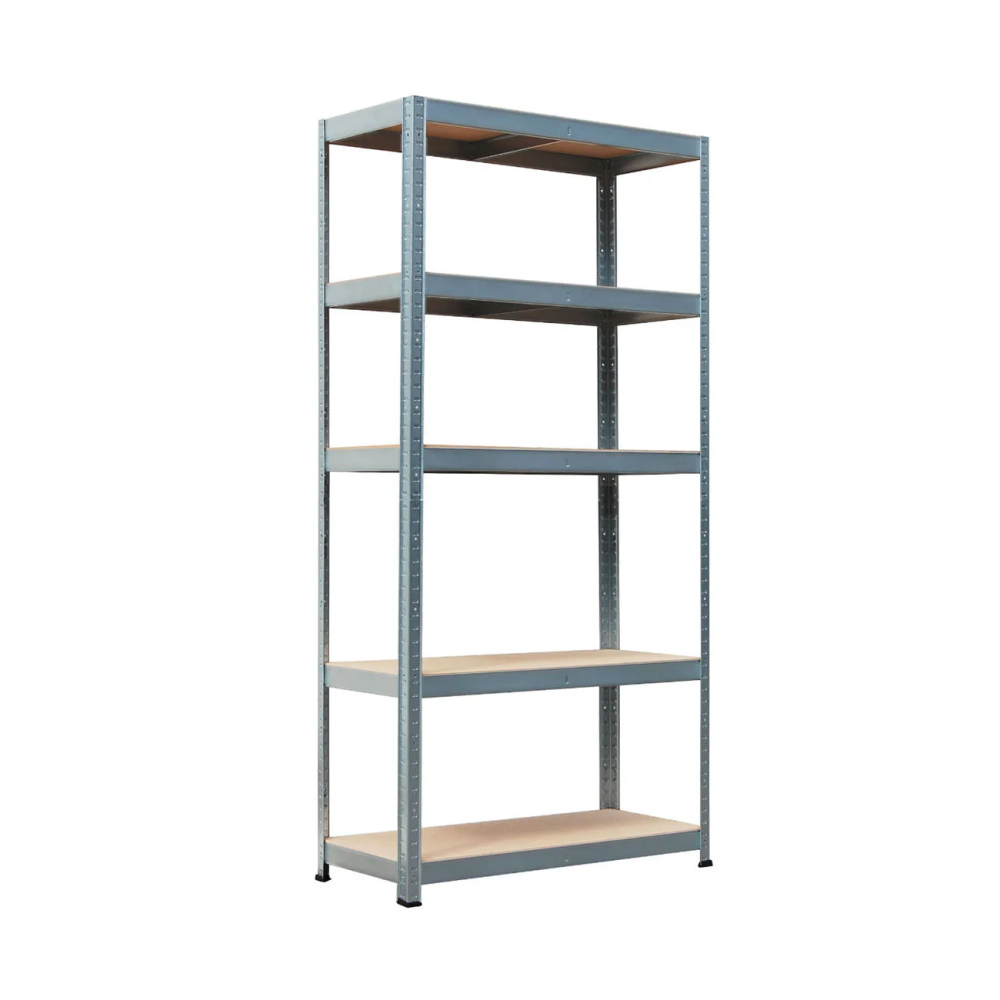 Metalkas polica metalna siva 180x90x40cm/5 polica/300kg slika 1