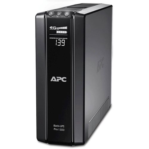 Back-UPS Pro APC, 1500VA/865W, Tower, 230V, 10x IEC C13, AVR, LCD, zamjenjiva baterija slika 1