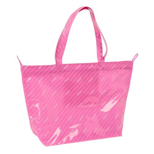 Ženska Ručna Torba Barbie Logomania Roza 54 x 35 x 17 cm slika 1