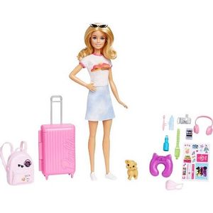 Barbie Lutka Malibu travel set