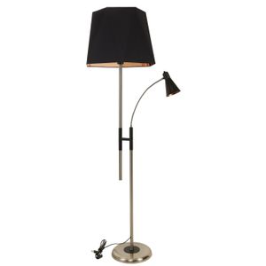 Forza Mat Krom Lambader Altıgen Siyaha-Bakır Abajurlu Black
Copper Floor Lamp