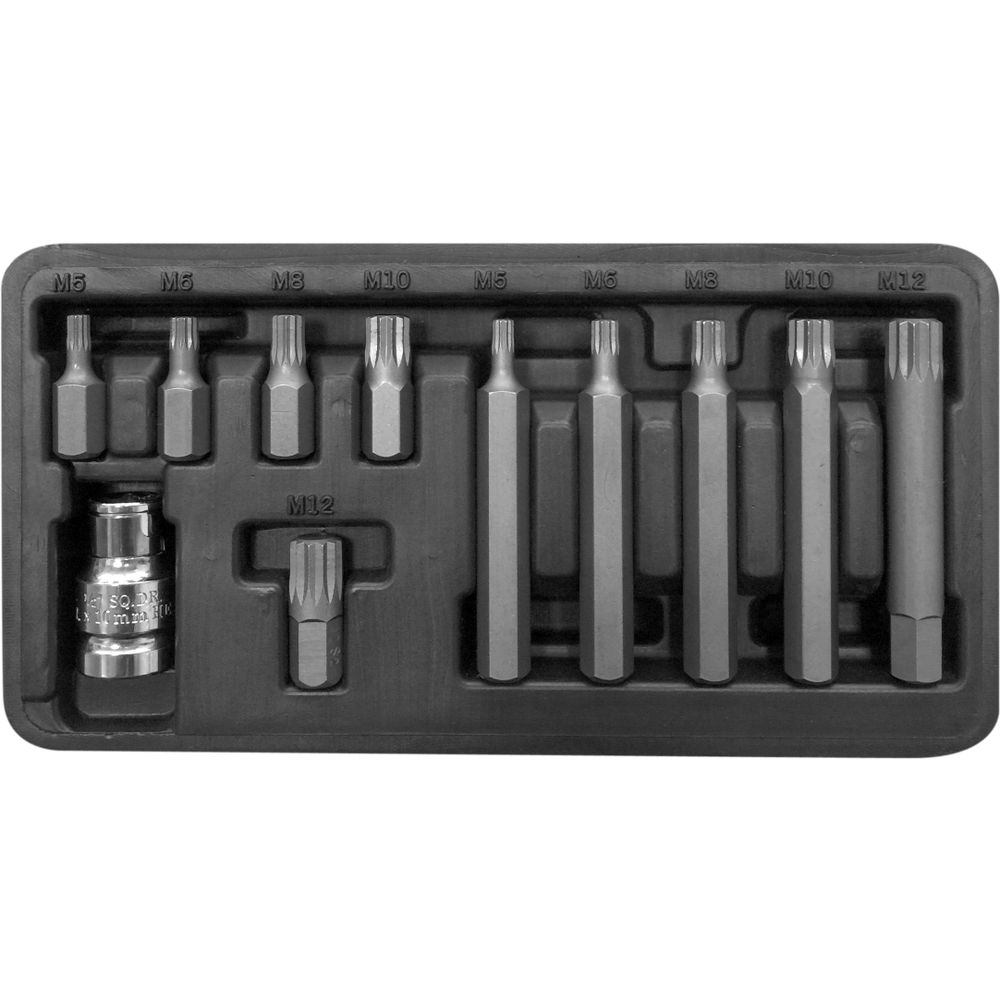 SET MAGNETNIH DRŽAL NASTAVKOV 11 KOS 110MM M5-M12  10744 slika 1