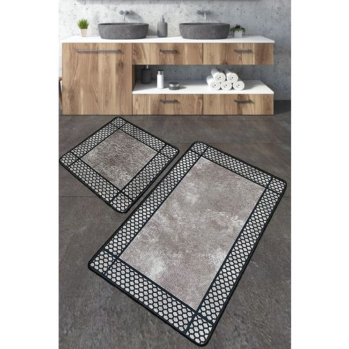 Beja Multicolor Bathmat Set (2 Pieces) slika 1