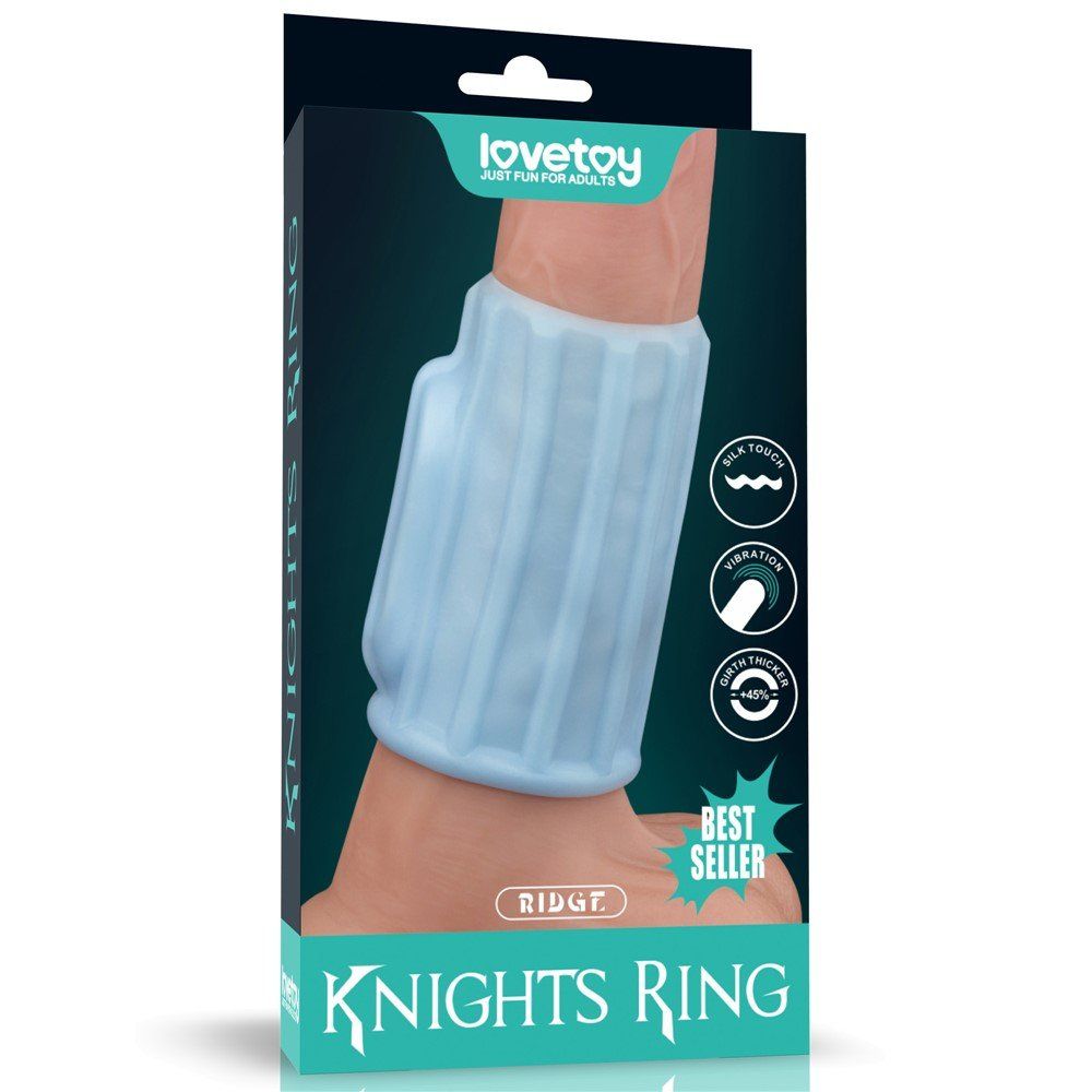 Prsten za penis s vibracijom Knights Ridge Lovetoy slika 1