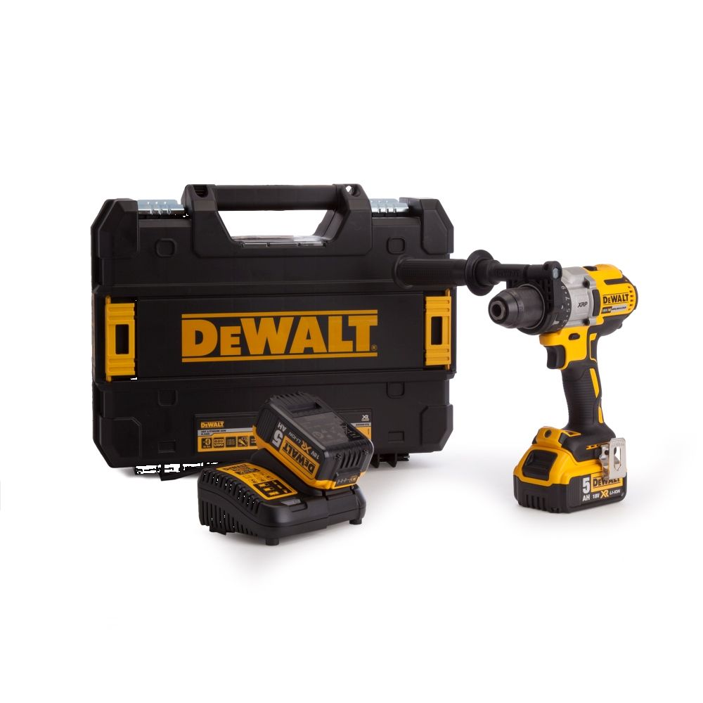 DeWalt Aku Bušilica Odvijač 18V 5.0 Ah DCD991P2 slika 1