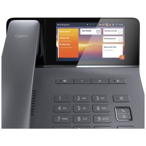 Gigaset Fusion FX800W PRO Bundle VoIP sa kablom Bluetooth, Wi-Fi, DECT repetitor, telefonska sekretarica, PoE slika 4