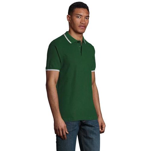 PRACTICE muška polo majica sa kratkim rukavima - Tamno zelena, S  slika 2