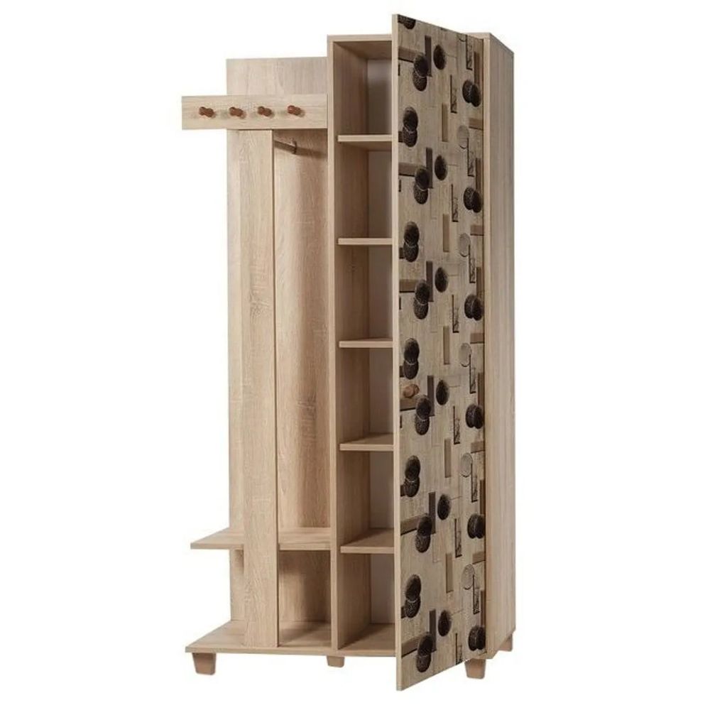 Hall Stand Garmanto 90 - 522 u boji sonoma hrasta slika 6