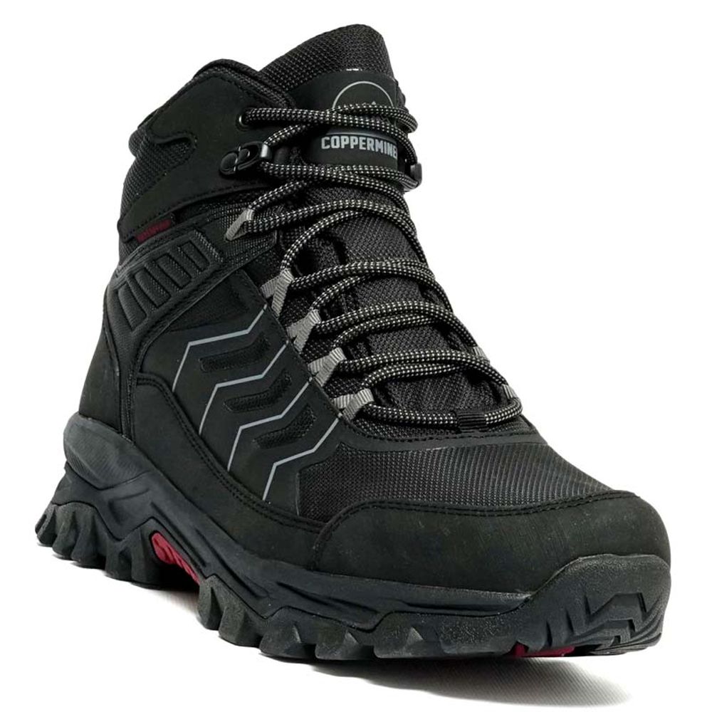 Copperminer Muške gležnjerice Stone, Black slika 5