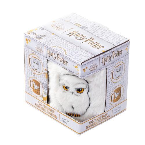 PYRAMID HARRY POTTER (HEDWIG) FUZZY MUG slika 6