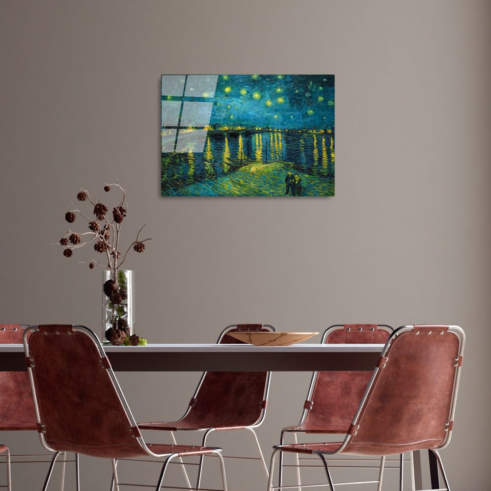 UV-409 Dekorativna Slika na Kaljenom Staklu, Višebojna, 50 x 70 cm slika 3