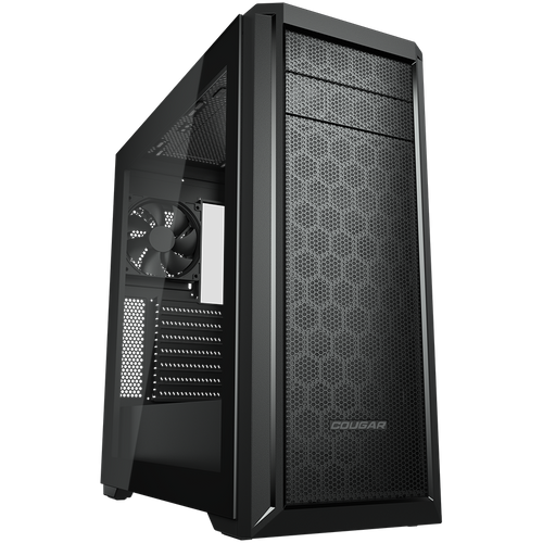 COUGAR | MX330-G Pro | PC Case | Mid Tower / Mesh Front Panel / 1 x 120mm Fan / TG Left Panel slika 1