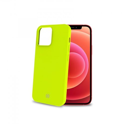 CELLY Futrola CROMO za iPhone 13 MINI u FLUORESCENTNO ŽUTOJ boji slika 2