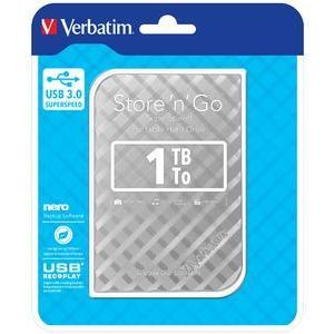 Verbatim HDD 1TB 3.0 Siv Kocka (53197)