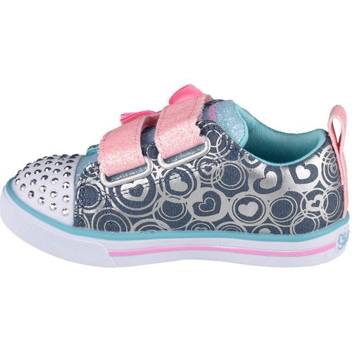 Skechers Sparkle Lite-Lil Heartsland dječje sportske tenisice 314754N-DMLT slika 6