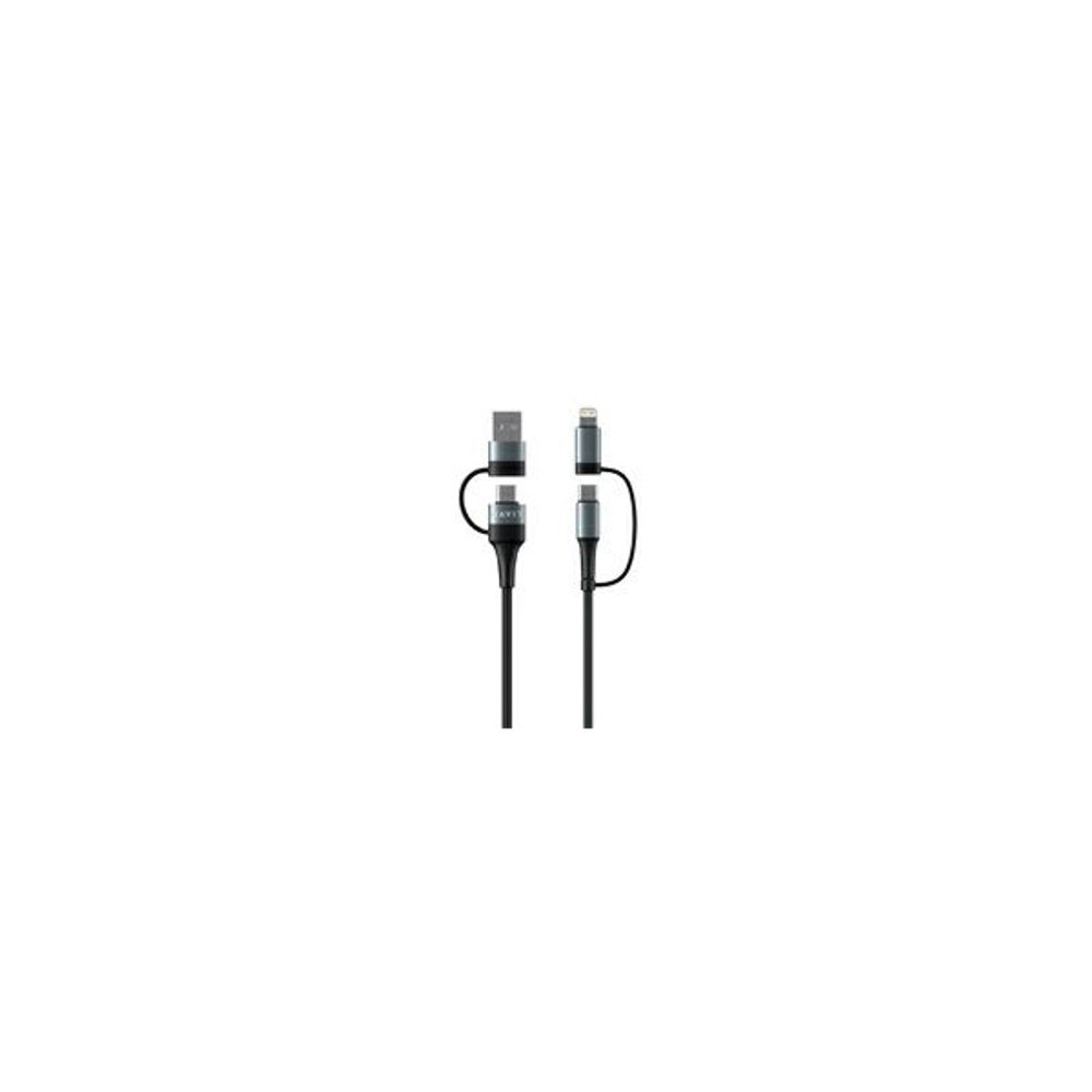 HAVIT KABEL ZA MOB.4U1 (USB,Type C,iPhone Lightning combo) CB6244 slika 2