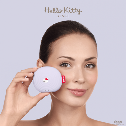 Sonic Facial Brush GESKE| 4 in 1 , Hello Kitty purple slika 2