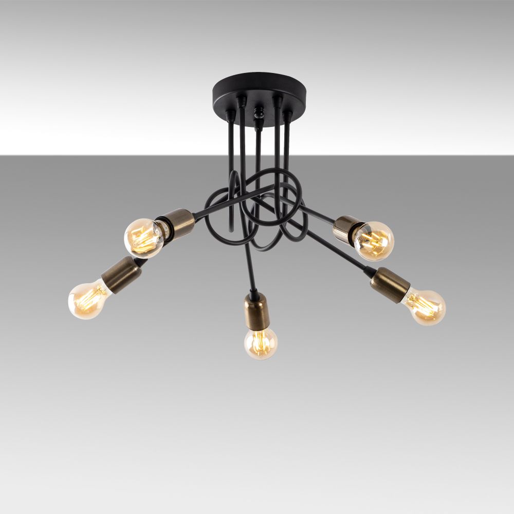 Luster Viraj 10880 Black - Antikni Dizajn slika 3