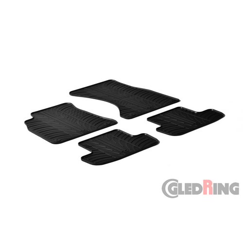 Gledring gumeni tepisi za Audi A4 2007-10.2015/A5 SB 05.2008-2016 (4 door) slika 1