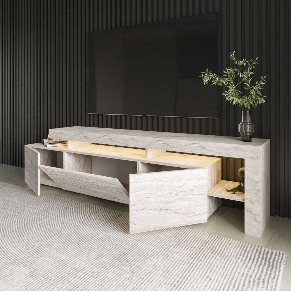 Beliz - Travertine TV Stalak slika 5