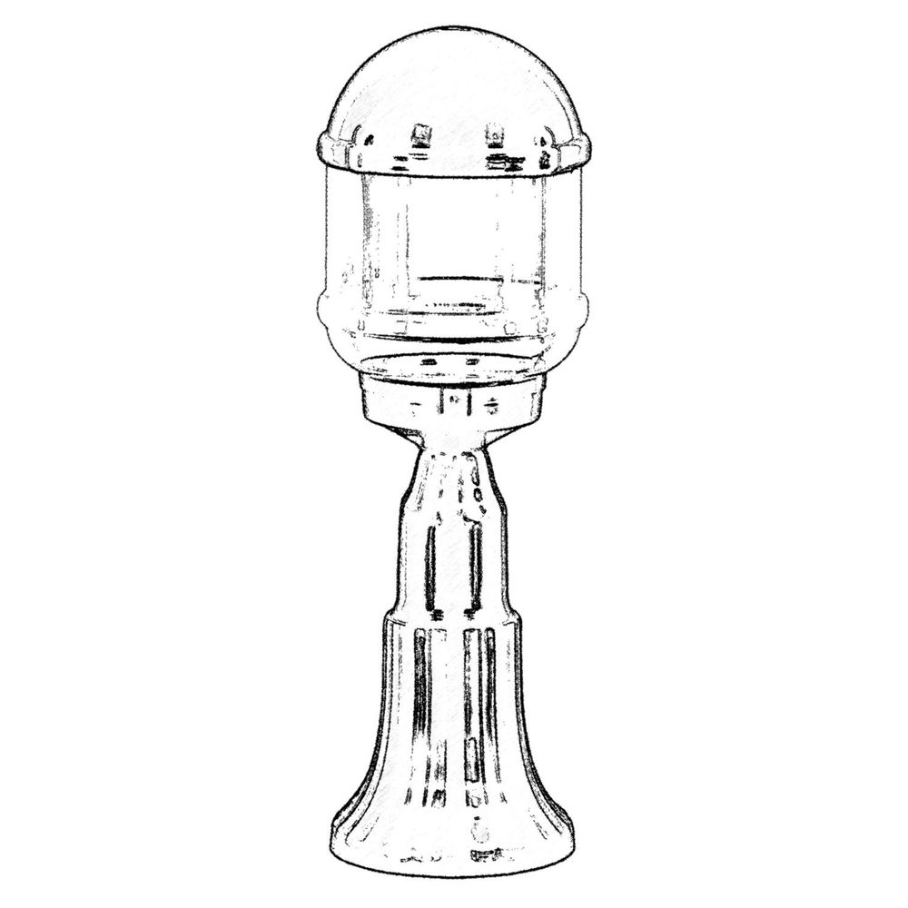 BSU-68198-BSY-M1-K Crna Spoljna Zidna Lampa slika 2