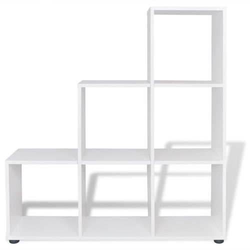 242552 Staircase Bookcase/Display Shelf 107 cm White slika 10