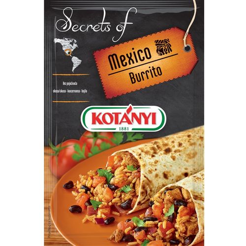 Kotányi Secrets of Mexico - Burrito 40g slika 1