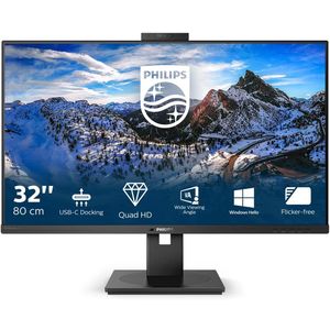 Philips 326P1H 31.5" IPS QHD monitor s USB-C docking stanicom i ugrađenom web kamerom