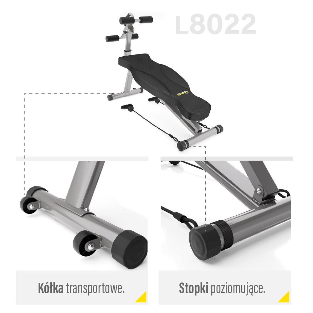 L8022 klupa za vježbanje hms premium slika 3