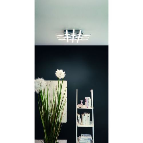 Eglo Lasana 1 plafonjera/1, led, 36w, d500, alu/hrom bela  slika 2