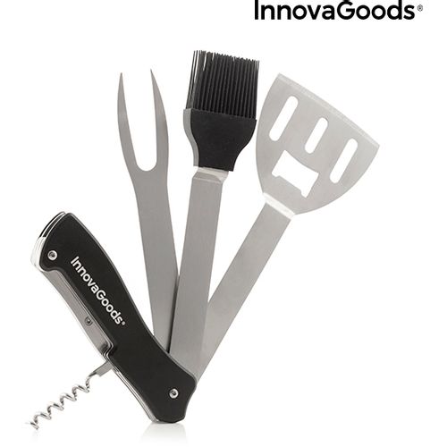 InnovaGoods prijenosni set pribora za roštilj BBKIT 5/1 slika 2