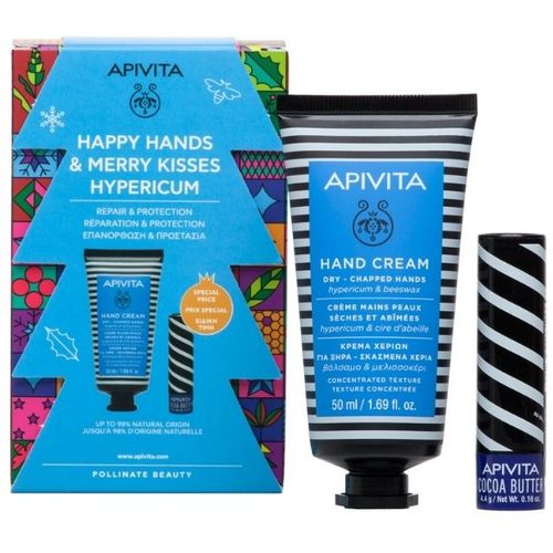Apivita  happy hands&merry kisses hypericum slika 1
